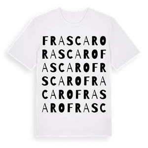 Frascaro ordlek t-shirt – ekologisk bomull t-shirt från Pinshirt