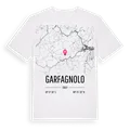Garfagnolo karta t-shirt