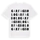 Garfagnolo ordlek t-shirt