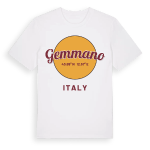 Gemmano cirkel t-shirt – ekologisk bomull t-shirt från Pinshirt