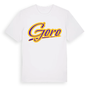 Goro baseball t-shirt – ekologisk bomull t-shirt från Pinshirt