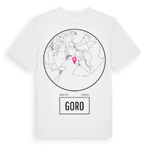 Goro t-shirt – ekologisk bomull t-shirt från Pinshirt