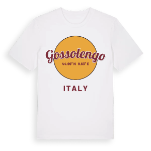 Gossolengo cirkel t-shirt – ekologisk bomull t-shirt från Pinshirt