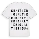 Gualtieri ordlek t-shirt