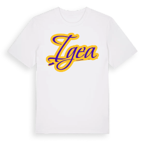Igea baseball t-shirt – ekologisk bomull t-shirt från Pinshirt