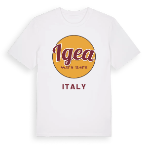 Igea cirkel t-shirt – ekologisk bomull t-shirt från Pinshirt