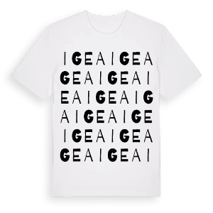 Igea ordlek t-shirt – ekologisk bomull t-shirt från Pinshirt