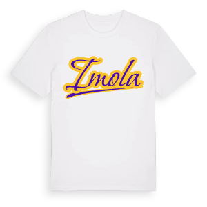 Imola baseball t-shirt – ekologisk bomull t-shirt från Pinshirt