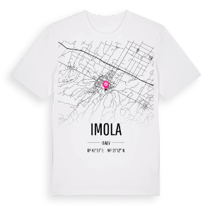 Imola karta t-shirt – ekologisk bomull t-shirt från Pinshirt