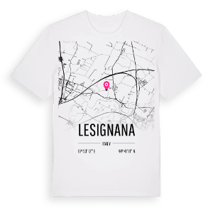 Lesignana karta t-shirt – ekologisk bomull t-shirt från Pinshirt
