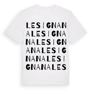 Lesignana ordlek t-shirt – ekologisk bomull t-shirt från Pinshirt