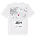 Lubiana karta t-shirt