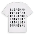 Lugagnano Val d'Arda ordlek t-shirt