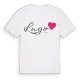 Lugo hjärta t-shirt