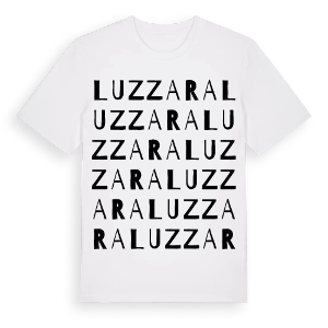 Luzzara ordlek t-shirt – ekologisk bomull t-shirt från Pinshirt
