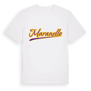Maranello baseball t-shirt – ekologisk bomull t-shirt från Pinshirt