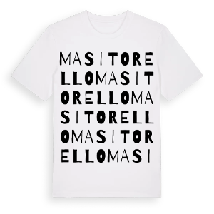 Masi Torello ordlek t-shirt – ekologisk bomull t-shirt från Pinshirt