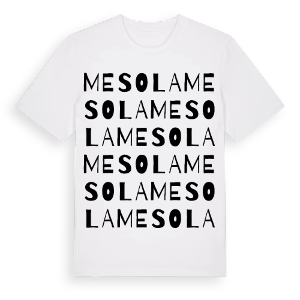 Mesola ordlek t-shirt – ekologisk bomull t-shirt från Pinshirt