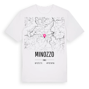 Minozzo karta t-shirt – ekologisk bomull t-shirt från Pinshirt