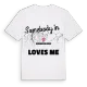 Någon i Monghidoro älskar mig t-shirt