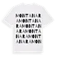 Montanara ordlek t-shirt