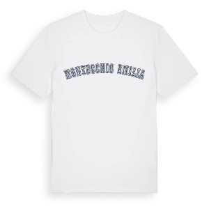 Montecchio Emilia college t-shirt – ekologisk bomull t-shirt från Pinshirt