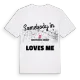 Någon i Montecchio Emilia älskar mig t-shirt