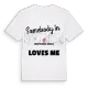 Någon i Montecchio Emilia älskar mig t-shirt