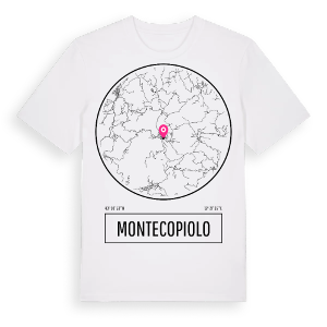Montecopiolo t-shirt – ekologisk bomull t-shirt från Pinshirt
