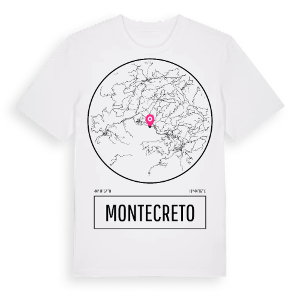 Montecreto t-shirt – ekologisk bomull t-shirt från Pinshirt