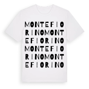Montefiorino ordlek t-shirt – ekologisk bomull t-shirt från Pinshirt