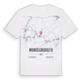 Montegridolfo karta t-shirt
