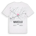 Navicello karta t-shirt
