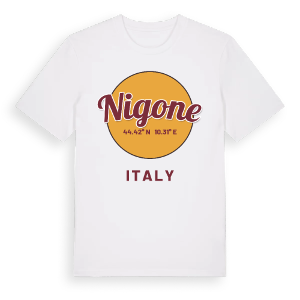 Nigone cirkel t-shirt – ekologisk bomull t-shirt från Pinshirt