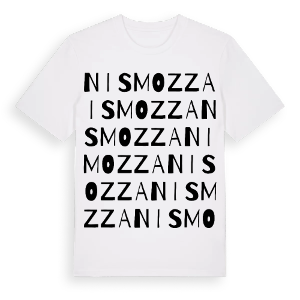 Nismozza ordlek t-shirt – ekologisk bomull t-shirt från Pinshirt