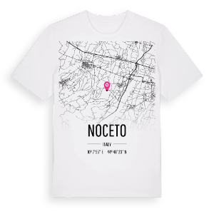Noceto karta t-shirt – ekologisk bomull t-shirt från Pinshirt
