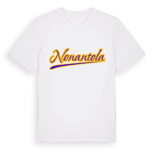 Nonantola baseball t-shirt – ekologisk bomull t-shirt från Pinshirt