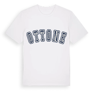 Ottone college t-shirt – ekologisk bomull t-shirt från Pinshirt