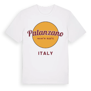 Palanzano cirkel t-shirt – ekologisk bomull t-shirt från Pinshirt