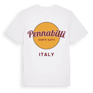 Pennabilli cirkel t-shirt – ekologisk bomull t-shirt från Pinshirt