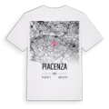 Piacenza karta t-shirt