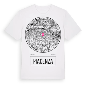 Piacenza t-shirt – ekologisk bomull t-shirt från Pinshirt