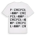 Pievepelago ordlek t-shirt