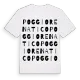 Poggio Renatico ordlek t-shirt