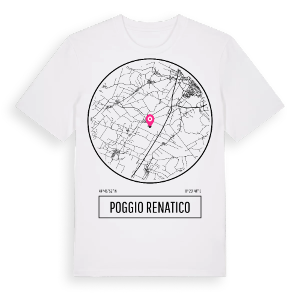 Poggio Renatico t-shirt – ekologisk bomull t-shirt från Pinshirt