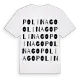 Polinago ordlek t-shirt