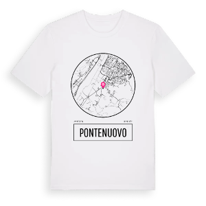 Pontenuovo t-shirt – ekologisk bomull t-shirt från Pinshirt