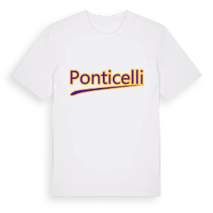 Ponticelli baseball t-shirt – ekologisk bomull t-shirt från Pinshirt