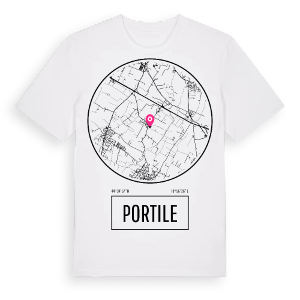 Portile t-shirt – ekologisk bomull t-shirt från Pinshirt