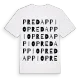 Predappio ordlek t-shirt
